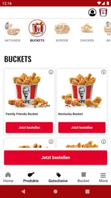 KFC android App screenshot 4